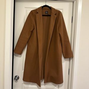 Zara Felt Texture Coat